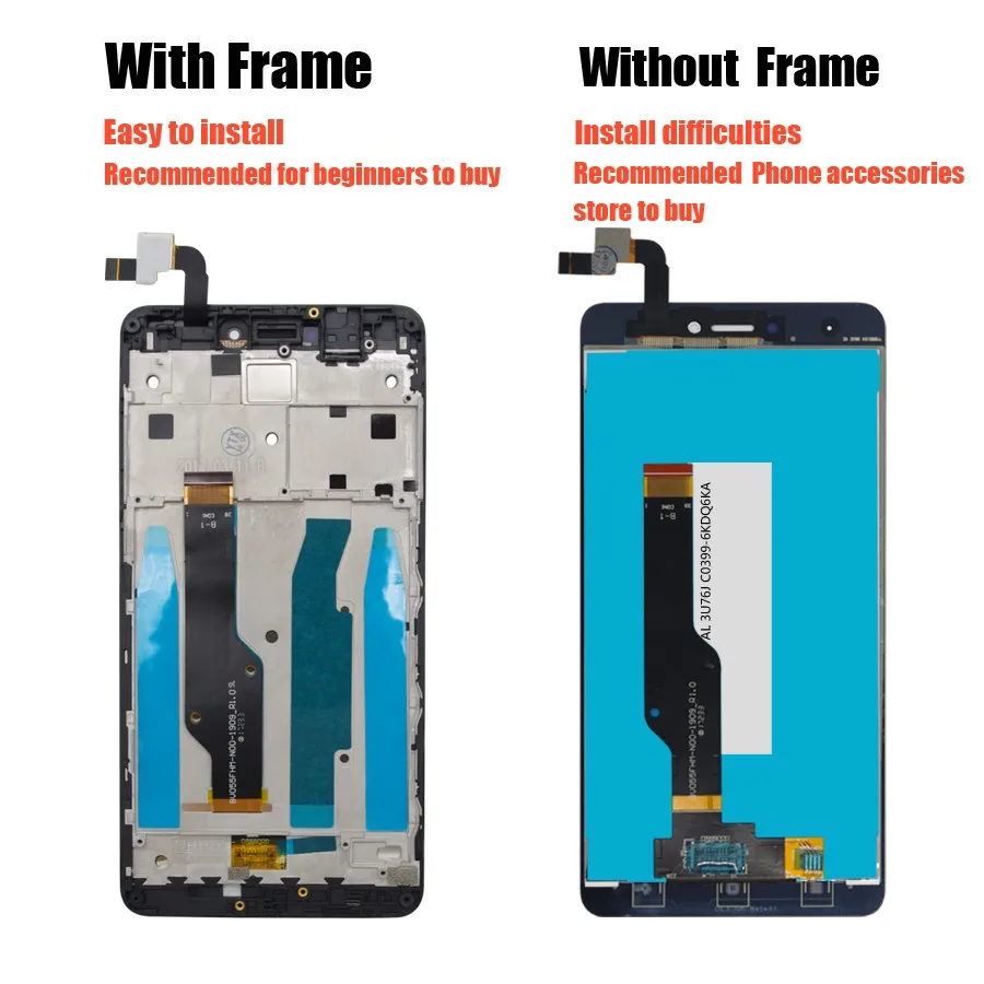 ЖК-экран PINZHENG AAAA для Xiaomi Redmi Note 4 4X дисплей для Snapdragon 625 MTK Helio X20 сменный ЖК-дисплей