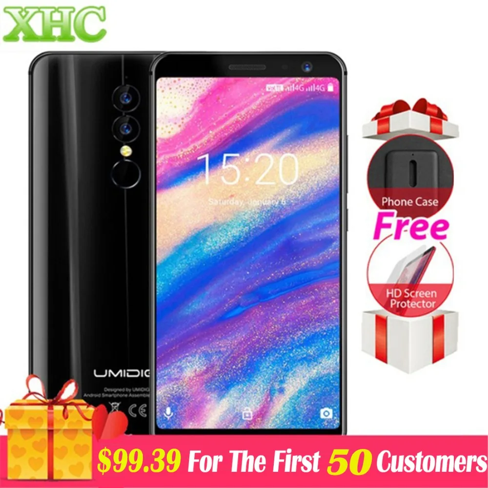 UMIDIGI A1 Pro Android 8 1 Global Smartphones 5 5 Inch 3GB RAM 16 ROM MT6739