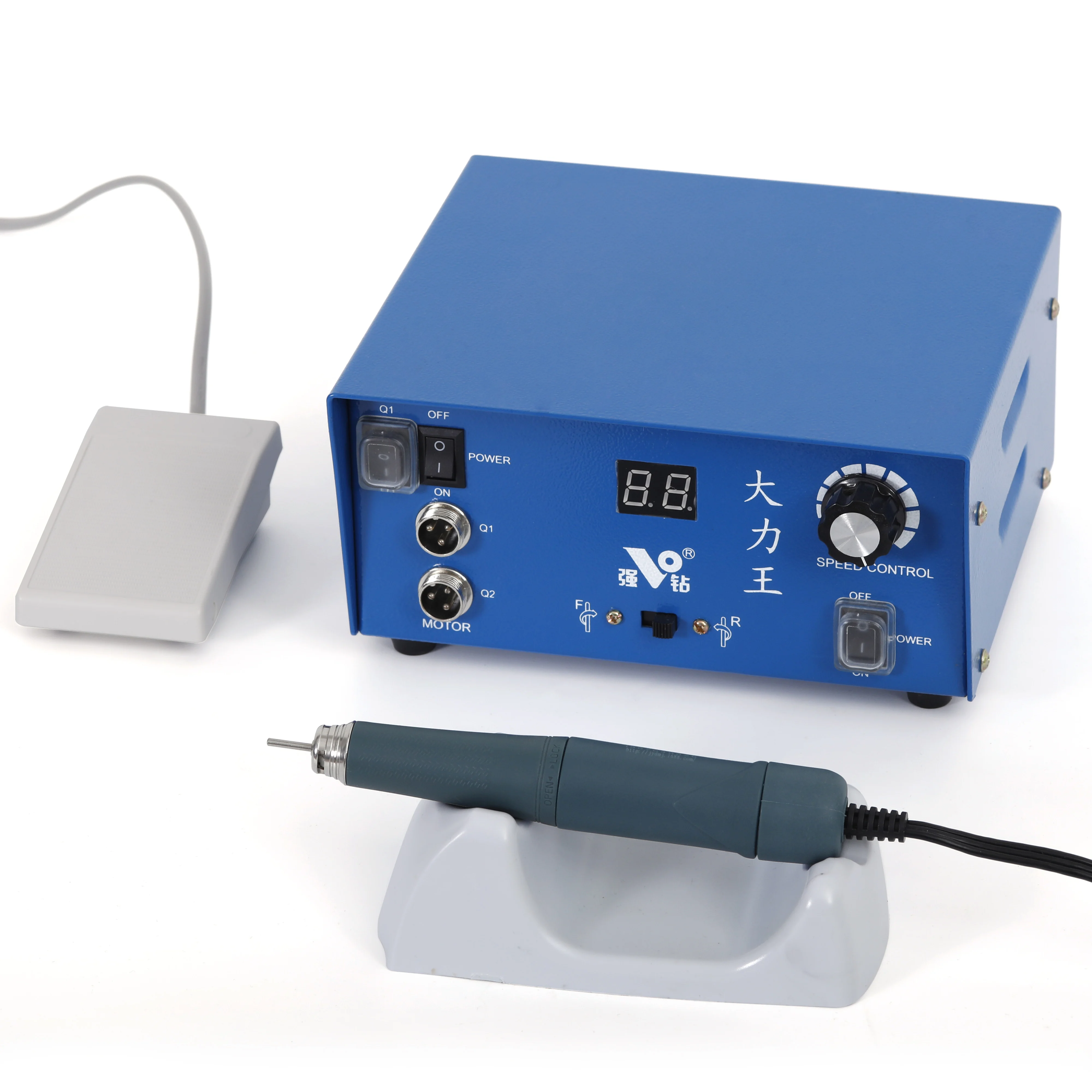 50000rpm Brushless Dental Lab Micromotor STRONG DRILLDALIWANG+103doubl brushless handpiece micromotor for polishing dental/stone 2