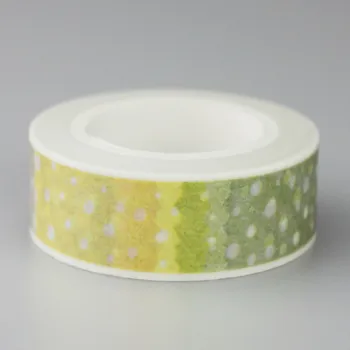 

1.5cm Fresh Hand tear point washi tape masking tape DIY decoration Scrapbooking Sticker Label Tape School Office Supplies