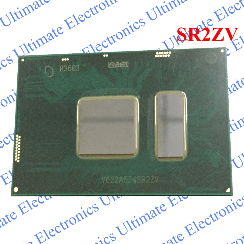 ELECYINGFO отремонтированный SR2ZV I7-7500U I7 7500U BGA чип протестирован 100% работы и хорошего