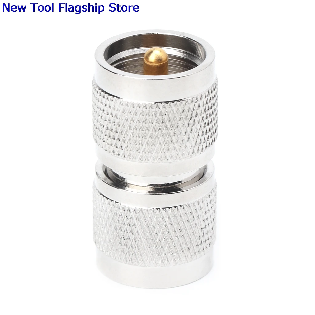 RF Coaxial UHF PL259 Male to UHF PL 259 Male Plug Adapter Connectorin