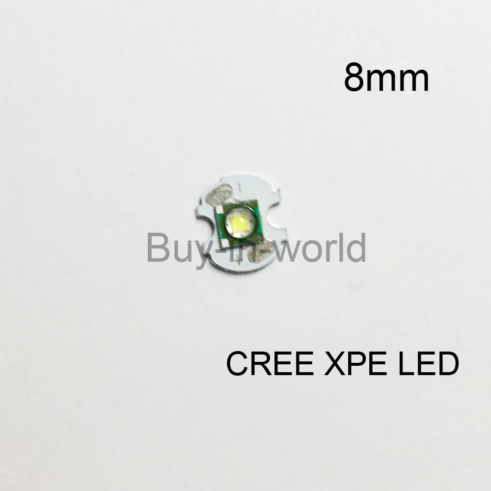 Светодиодный диодный излучатель Cree 1 шт. 3 Вт теплый белый 3000 К натуральный 4000 к