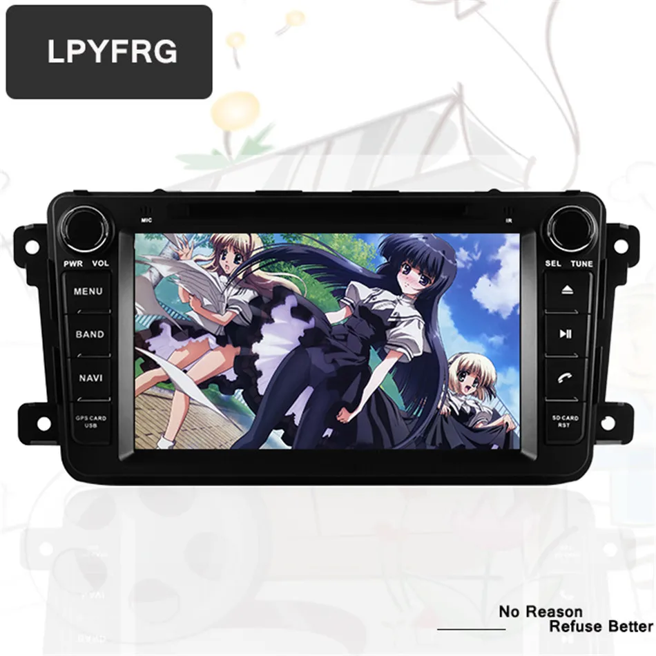 2Din android 10 для Mazda CX9 автомобильный DVD плеер с 8 дюймовым GPS навигацией 4 Гб ОЗУ 64 ПЗУ