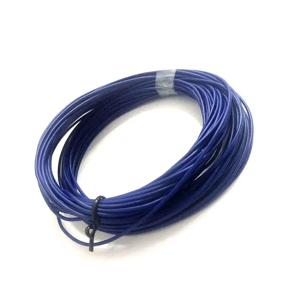 

Кабель 24AWG 10 м, ярко-синий, с крючком, 80C/300V, DIY, электрический