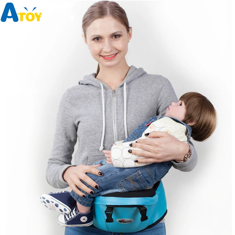 Новорожденных Baby Carrier кенгуру малышей слинг Обёрточная бумага Портативный Младенческая переноска-Кенгуру Baby Care талии табурет