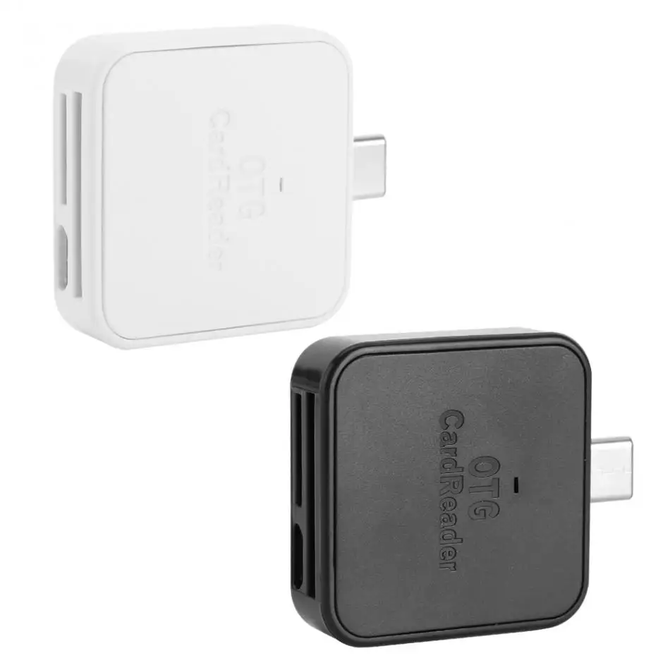 

USB Adapter 3.1 Type-C OTG Card Reader Adapter 8pin TF SD Micro 3-in-1 For Phone 2017 New