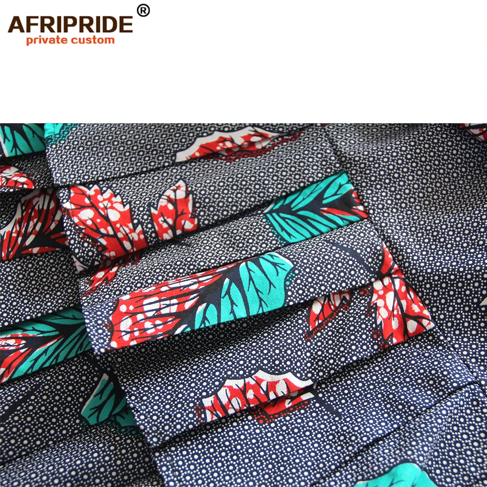Женское Повседневное платье AFRIPRIDE весеннее Платье До Колена с коротким рукавом и