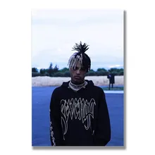 Xxxtentacion хип-хоп рэпер Шелковый плакат музыка звезда стены искусства огромный принт 12x18 13x20 дюймов украшения фотографии украшения спальни 007