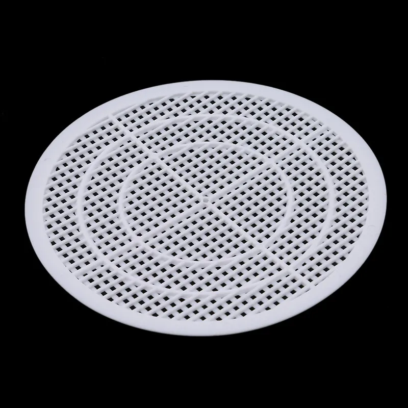 Circular Can Be Cut Drain Hair Catcher Bath Stopper Strainer Plastic Catcher W