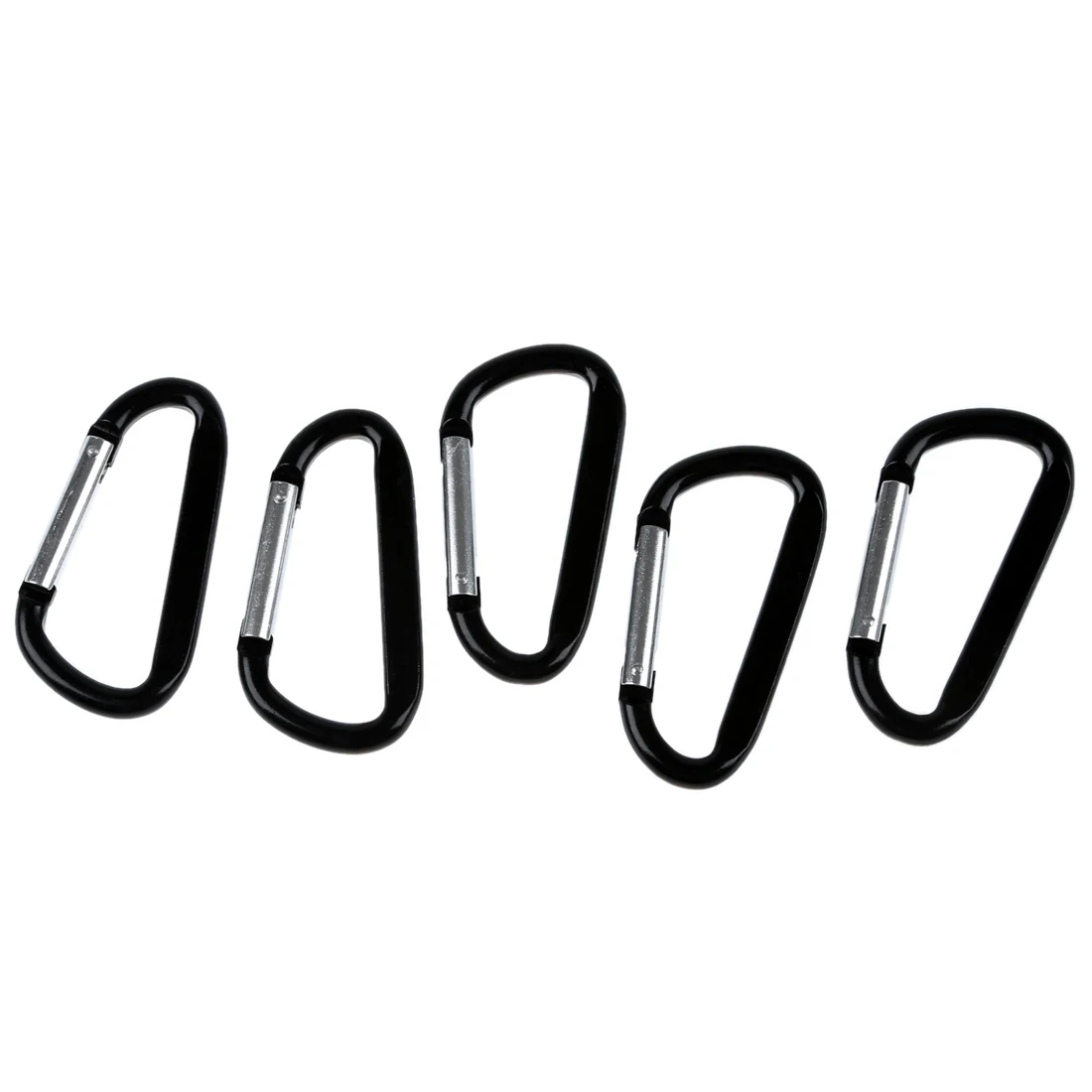 

Carabiner Metal Hook Sports Camping Hiking Fishing Tools Black