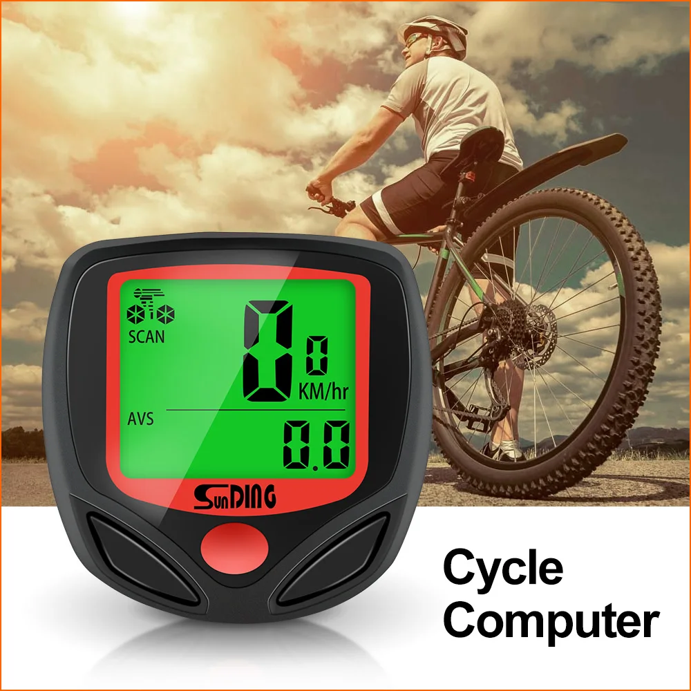 bike computer with temperature