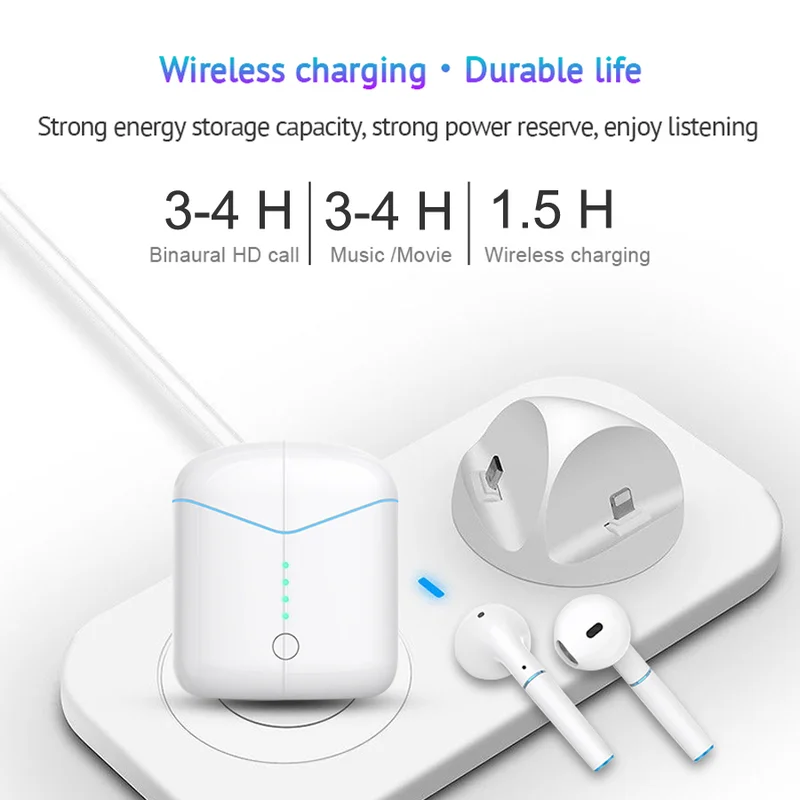 New Bluetooth 5 0 headphones wireless headphones Bluetooth headphones headset sports headphones gaming headset phone PK i12 i20