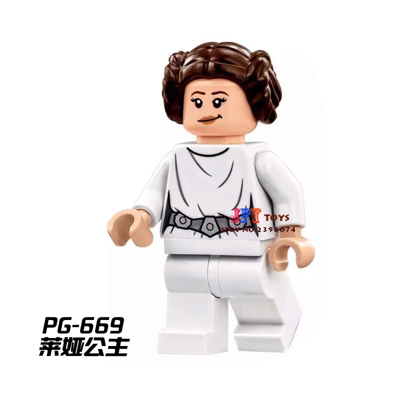 

Single Sale superhero Leia building blocks model bricks toys for children brinquedos menino