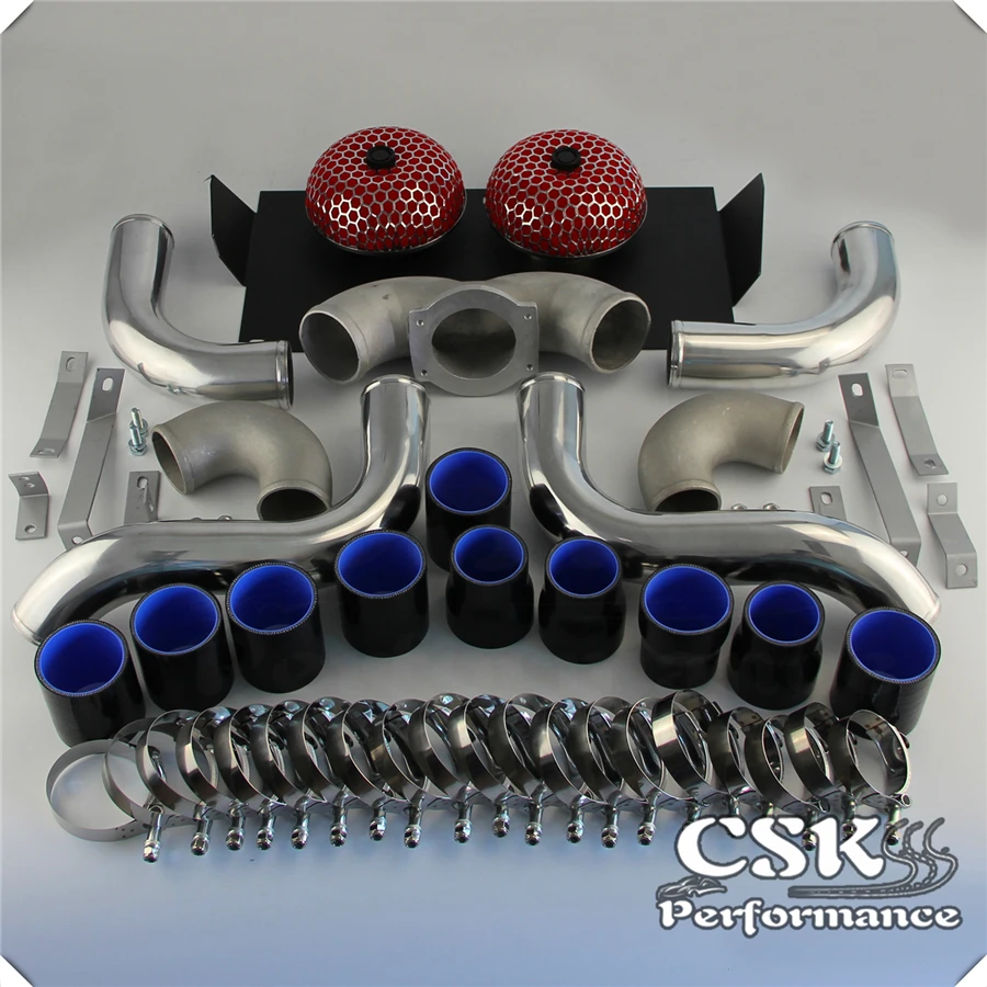 

Intercooler Pipe PIPING Kit Fits For Nissan 300ZX Twin Turbo Fairlady Z32 VG30DETT Blue / Black/ Red