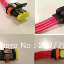 10 шт. VALVULA IAC 4 Терминалы Разъем Жгут проводов 15 см провода