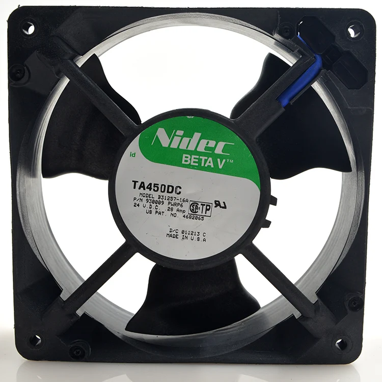 Оригинальный серверный инвертор Nidec B31257 16A 120x120x38 мм 120 DC 24 в А осевой охлаждающий