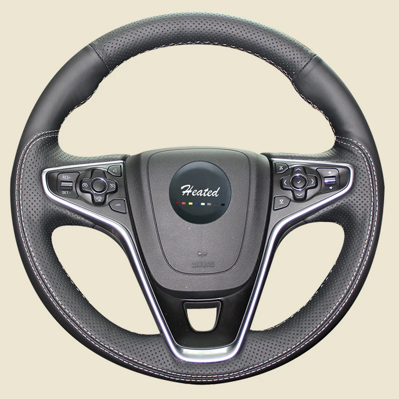 Genuine Nappa Leather car steering wheel cover for Buick Regal Opel