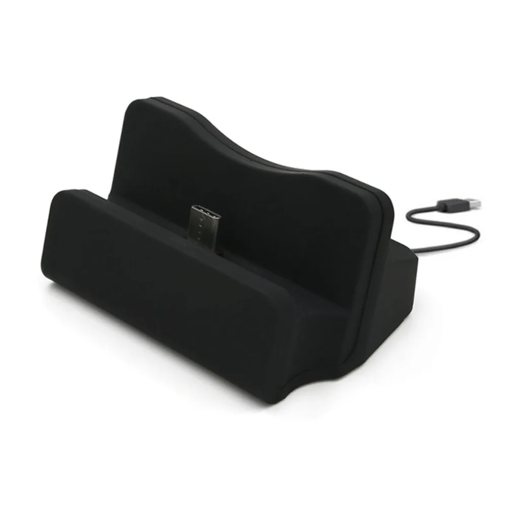 

USB2.0 Type-C Phone Charger Fast Charging Dock Station Desktop Docking Charger Cradle Stand Support Data Sync for Android phone