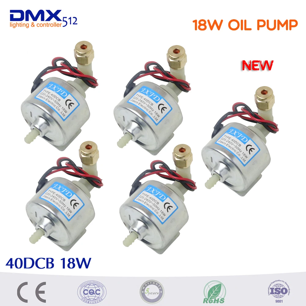 5PCS/LOT 18W Oil pump 400W-900W smoke machine dedicated oil pump fog machine