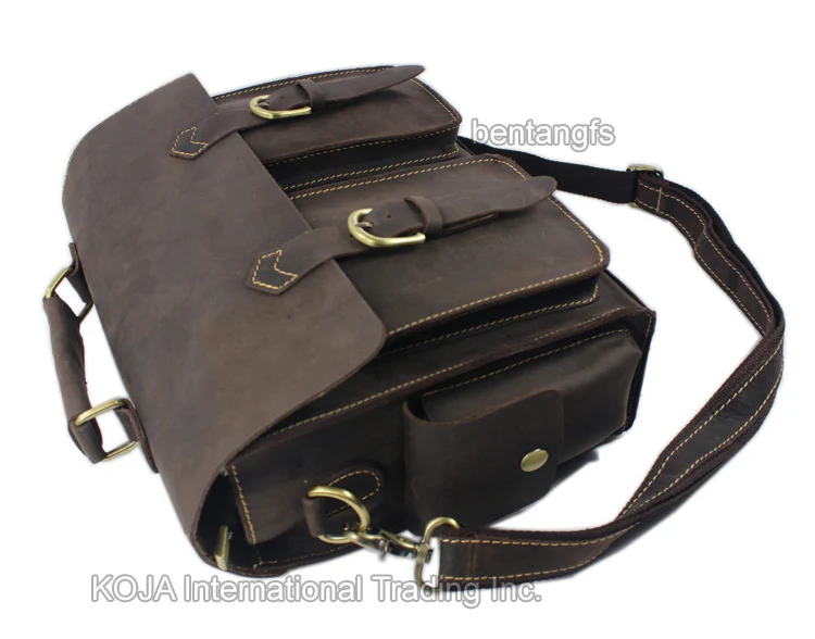Aktentasche Kappe Crazy Handtasche 2016 Männer Horse Vintage Echtes Umhängetaschen Umhängetasche Mannkurierbeutel M201 Leder wwvPq4n