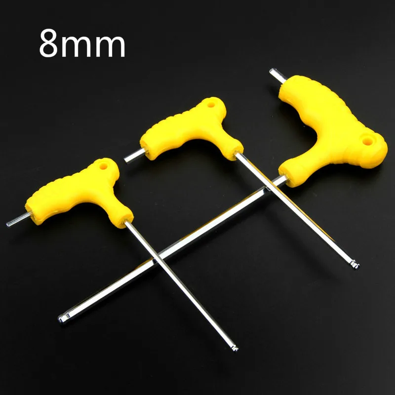 Buy 8mm Durable Toughen Ball Head Allen Wrench Hand