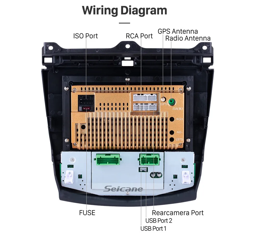 Flash Deal Seicane 10.1 inch RAM 1GB Quad-Core Android 8.1 Car Radio Player GPS Navigation Stereo Multimedia For Honda Accord 7 2003-2007 20