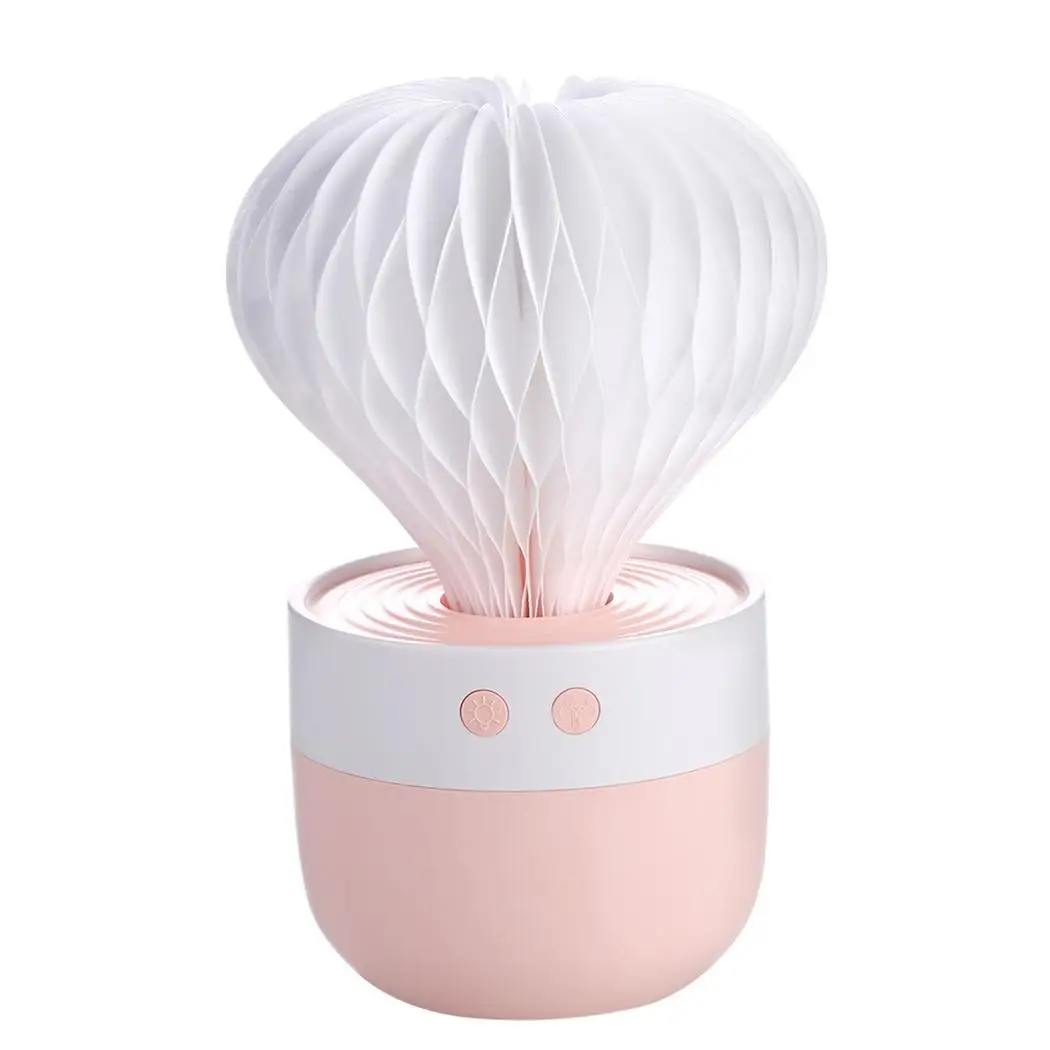 

Mini Pink Green Portable Cactus Night USB H Humidifier 150ML Ball 2W 35ML Blue DC5V Light Humidifier Hot