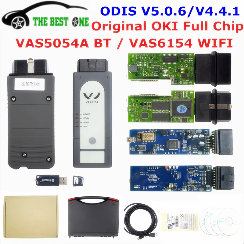 

2019 Original PCB VAS5054A ODIS V5.1.3 With Keygen OKI Full VAS 6154 5054A VAS5054 AMB2300 BT/USB/WIFI VAS5054 For VAG Series
