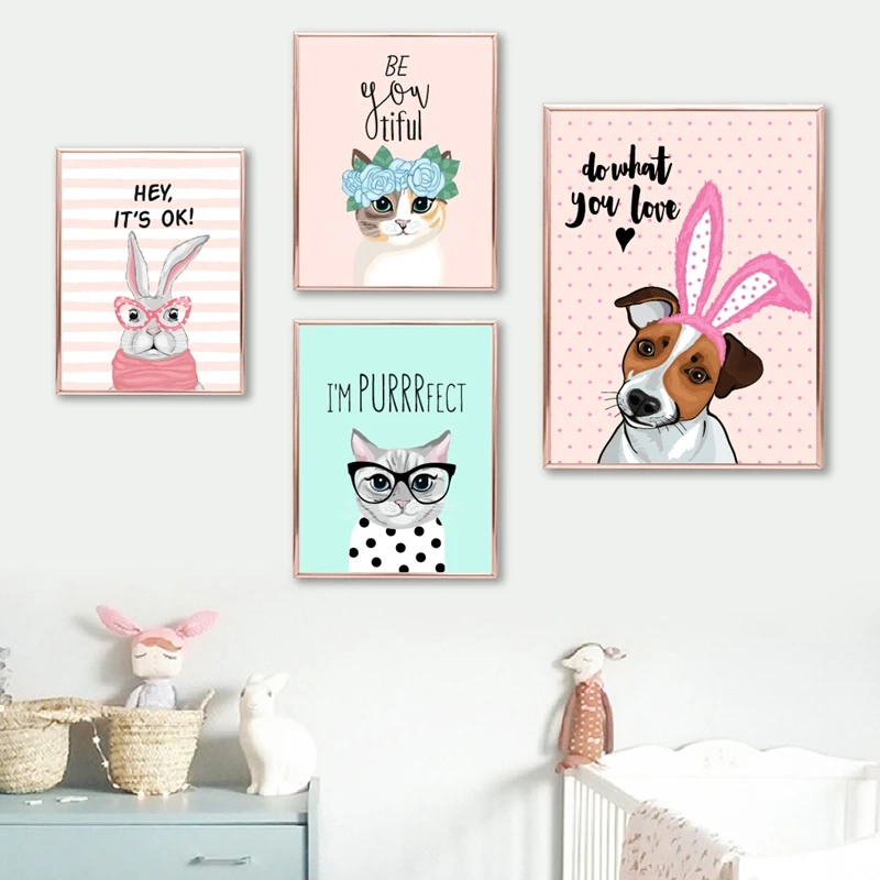 animals posters prints nursery decoration
