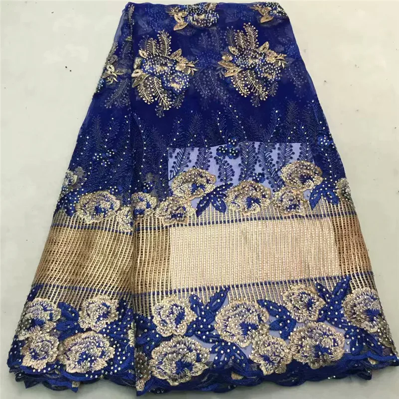 

ZQ!2018 Latest French Nigerian Laces Fabrics High Quality Tulle African Laces Fabric Wedding African French Tulle Lace ! P112260