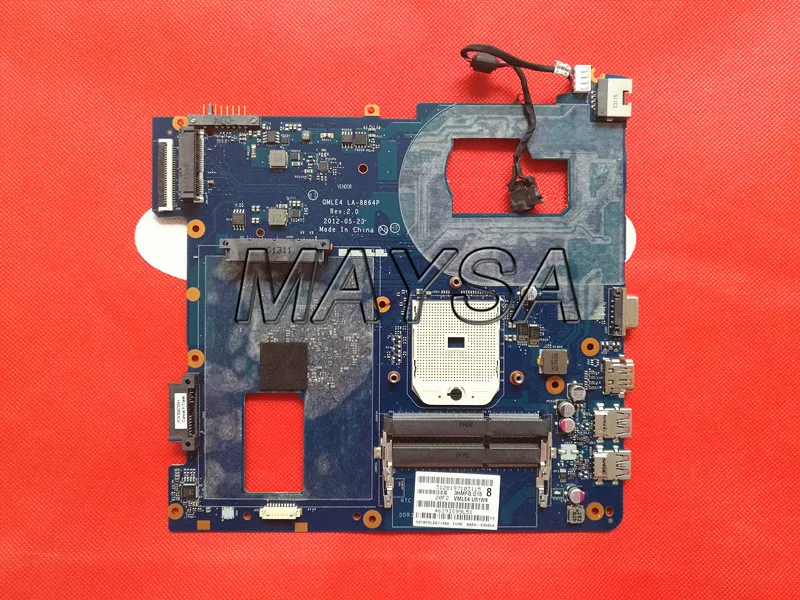 Reviews  Laptop Motherboard Fit For SAMSUNG NP355V5C 355V5X NP365E5C QMLE4 LA-8864P Main Board 100% working