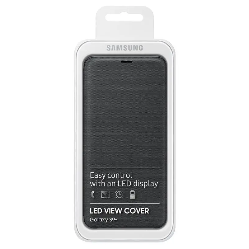 Original For Samsung S9 LED Smart Leather Case For Samsung Galaxy S9 LED Smart VIEW Flip Case