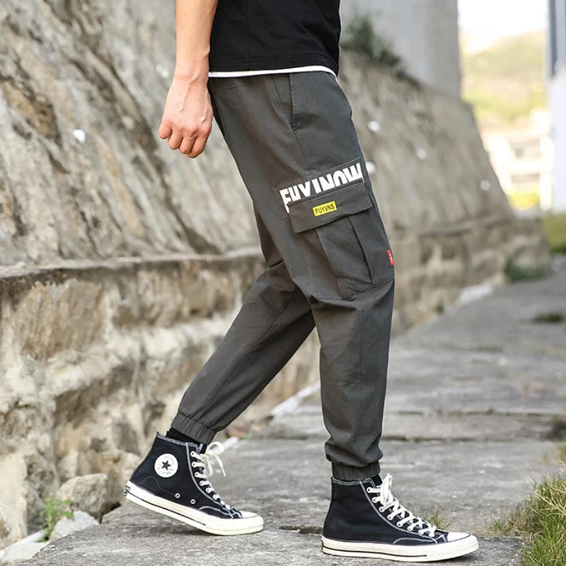 Spring hip hop pants thin section letters nine pants loose casual sports wild overalls pants youth trousers free shipping Spring hip hop pants thin section letters nine pants loose casual sports wild overalls pants youth trousers free shipping