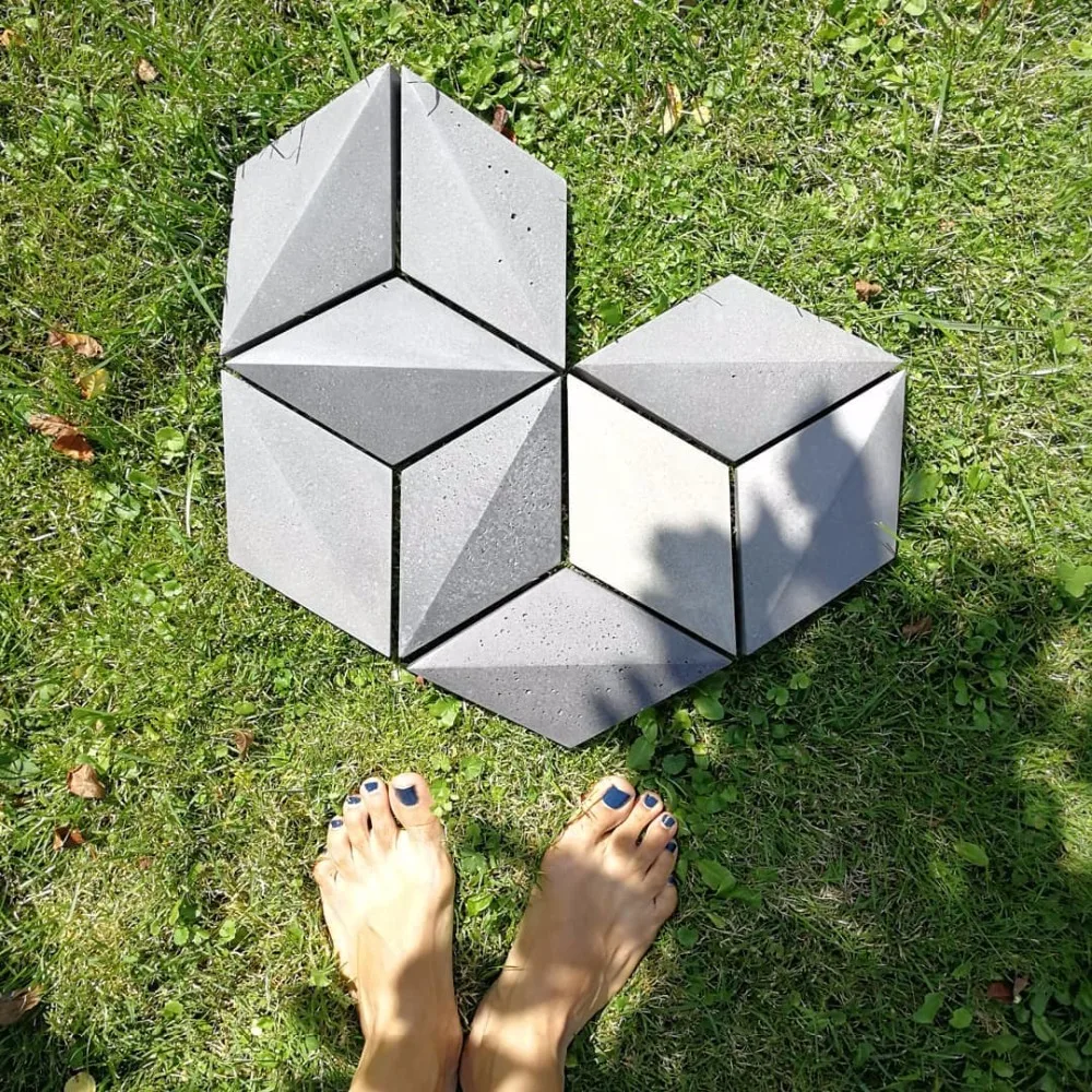 Aliexpress.com : Buy Silicone wall tile concrete mold Patio Pavers