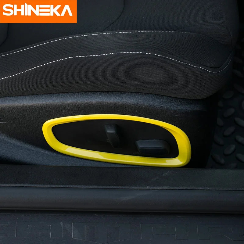 Декоративные накладки на автомобильные сиденья SHINEKA Настраиваемые для Chevrolet Camaro