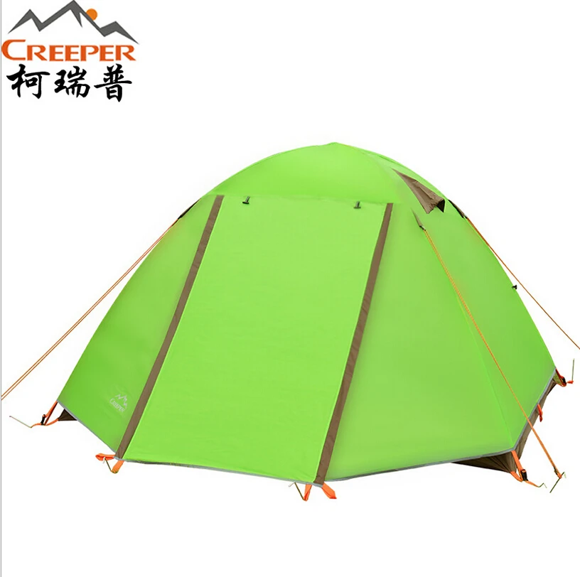 

2015 New High Quality 2-Person Double Layer Aluminum Alloy Rainproof Hiking Trekking backpacking fishing Camping Lover Tent