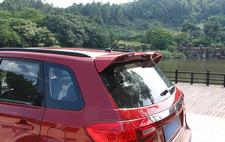Спойлер для Vitara- Suzuki Vitara спойлер YCK ABS Пластиковый материал заднее крыло автомобиля цветной задний спойлер