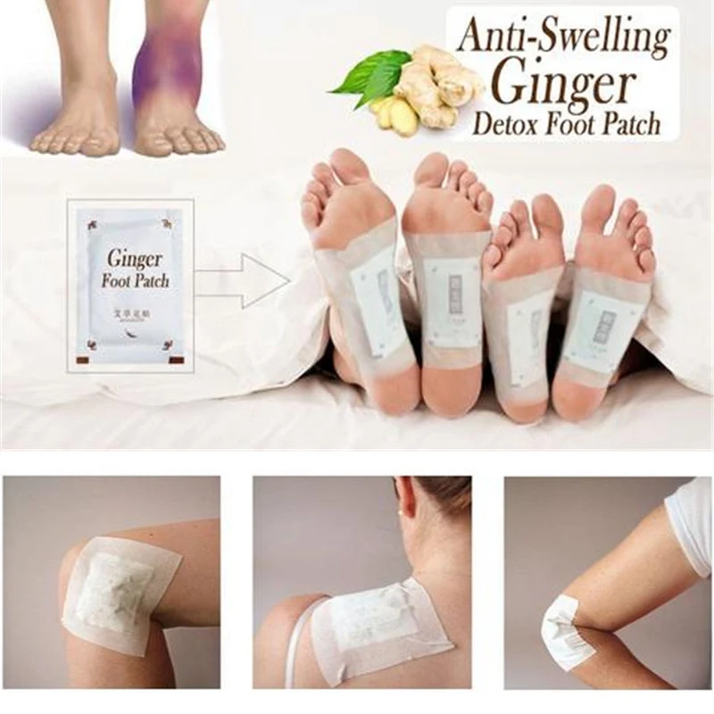 10 мешков для ног с имбирем и полыни анти-отек детоксикации ног для ухода при болях и снятии стресса уход за телом