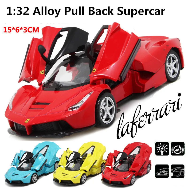 Sports car Racing model, 1:32 scale Alloy Pull Back cars  