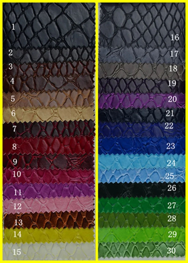 pvc leather material