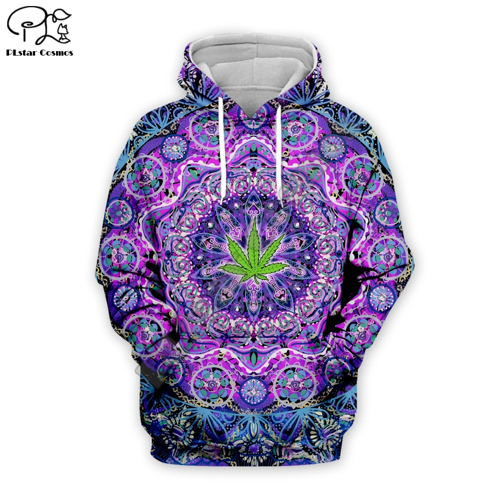 

Autumn Weed Pullover Psychedelic Hoody Tops All Over Printed Hoodie Hooded 7XL Leaf 3D Hoodies Sweatshirts For Men Women