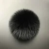 MPPM Real Fox Fur Pompom Genuine Fur Pom Poms Ball for Hats&Caps Big Natural Fur Pompon Ball For Shoes Bags Accessories 4