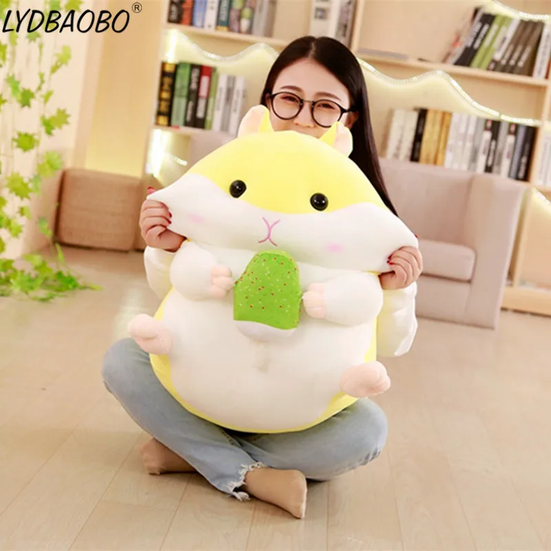 

LYDBAOBO 1PC 30/40CM Lovely Hamster Doll Plush Toy Cute Simulation Hamster Guinea Pig Large Mouse Toy Children Girl Holiday Gift