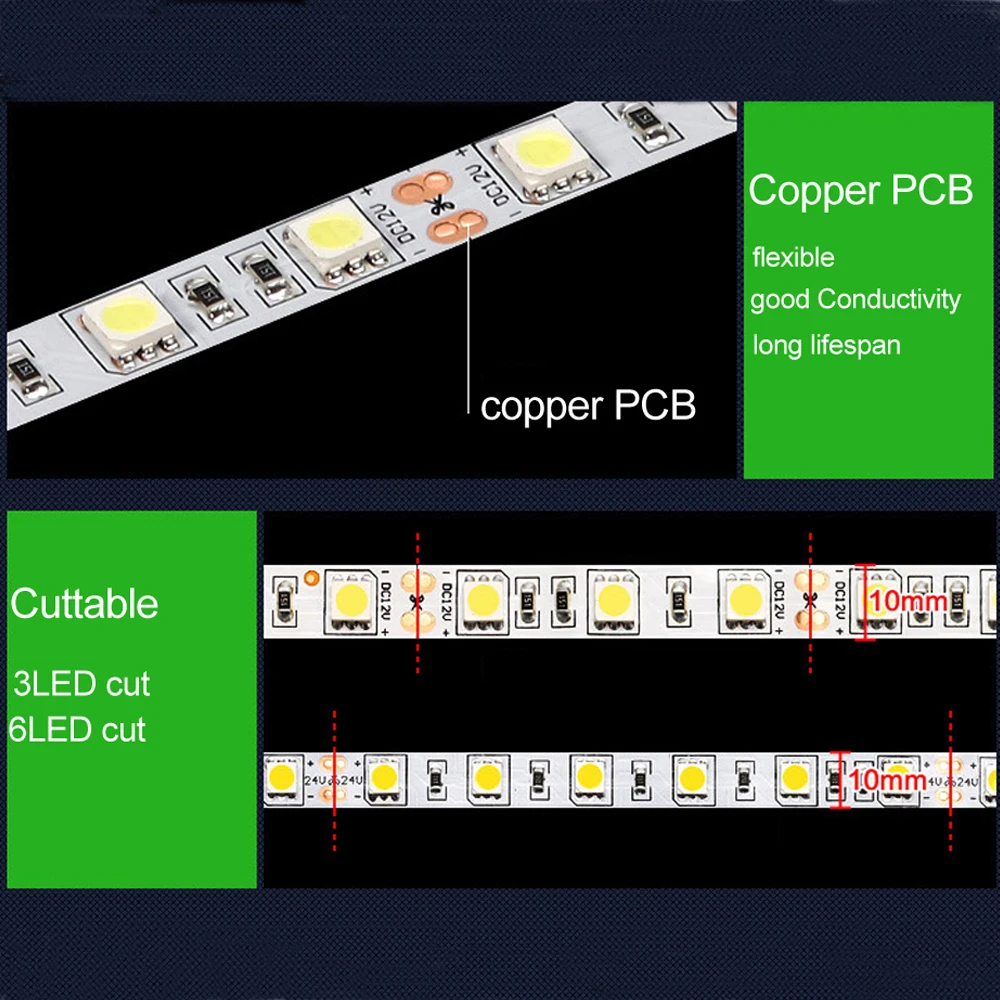 Светодиодный RGB лента 5 м/рулон 5050 3528 SMD 300 светодиодный s Гибкая лента полосы гибкая лента+ 44 ключ пульт дистанционного управления 2A источник питания