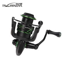 TSURINOYA FIYING Акула 2000/3000 12BB 6,2: 1 шестерни 8 кг Макс перетащите спиннингом лодка Рыбалка нержавеющая сталь подшипник глубокая катушка
