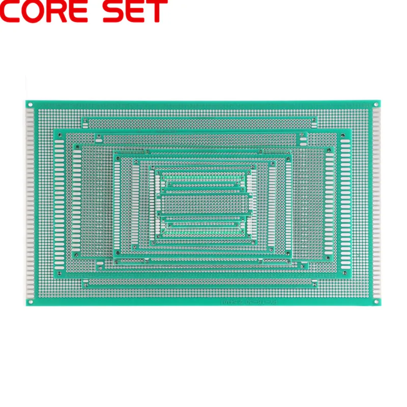 1 шт. 2,54 мм шаг PCB макет двухсторонний прототип печатной платы универсальная печатная плата для Arduino стекловолокна