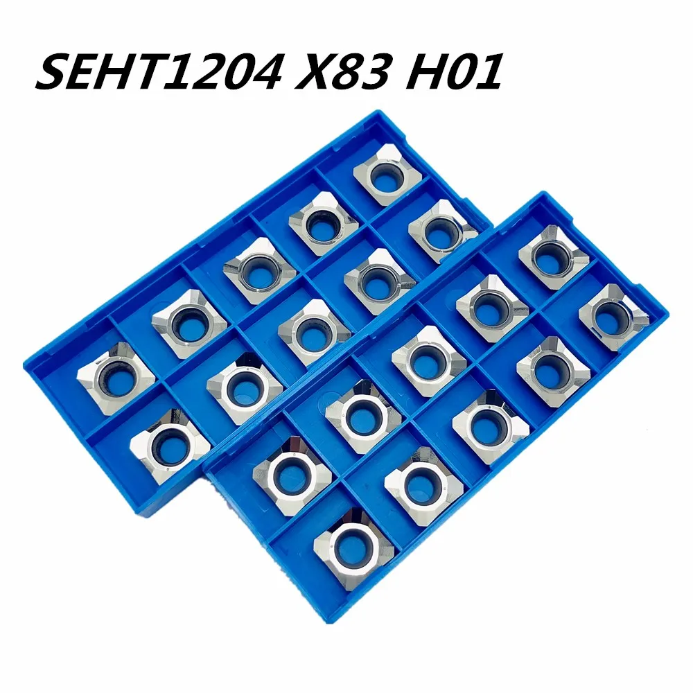 10PCS SEHT1204 AFFN-X83 H01 Carbide milling inserts Cutter for Aluminum