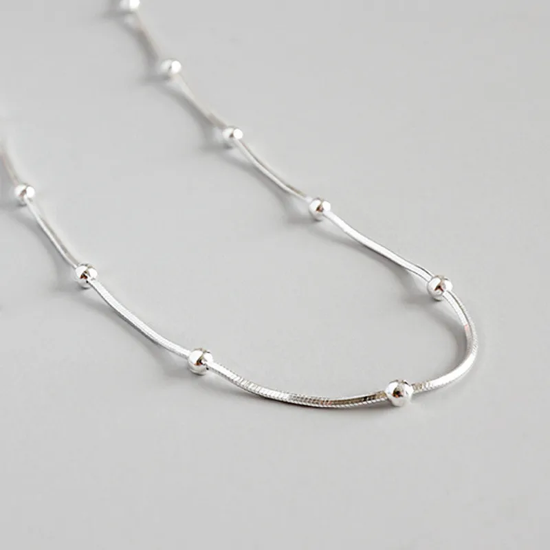 Silver Necklace 5