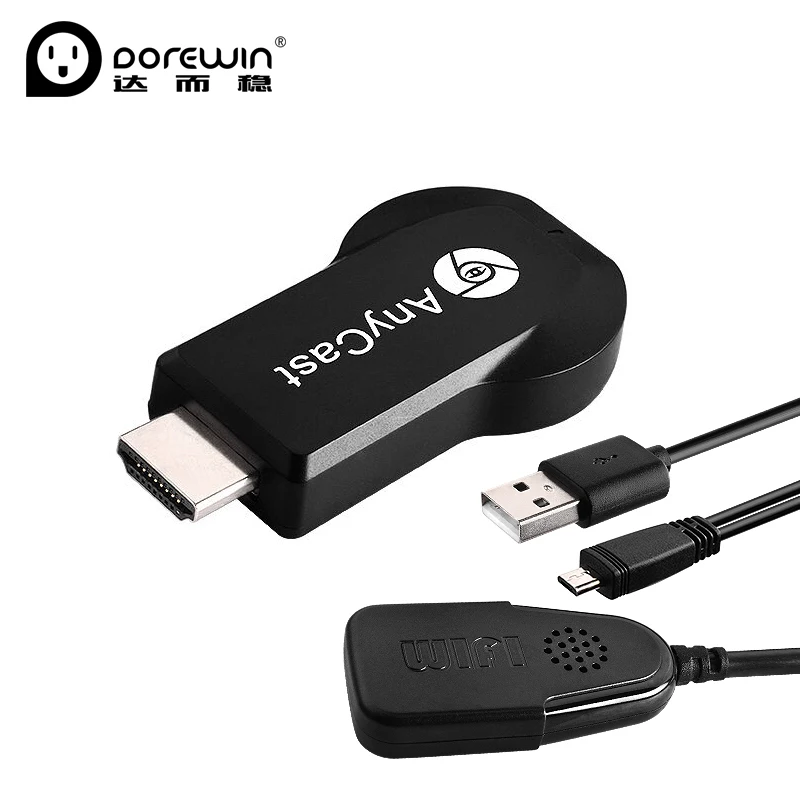 Dorewin 1080P HDMI WiFi Miracast DLNA Airplay TV Stick